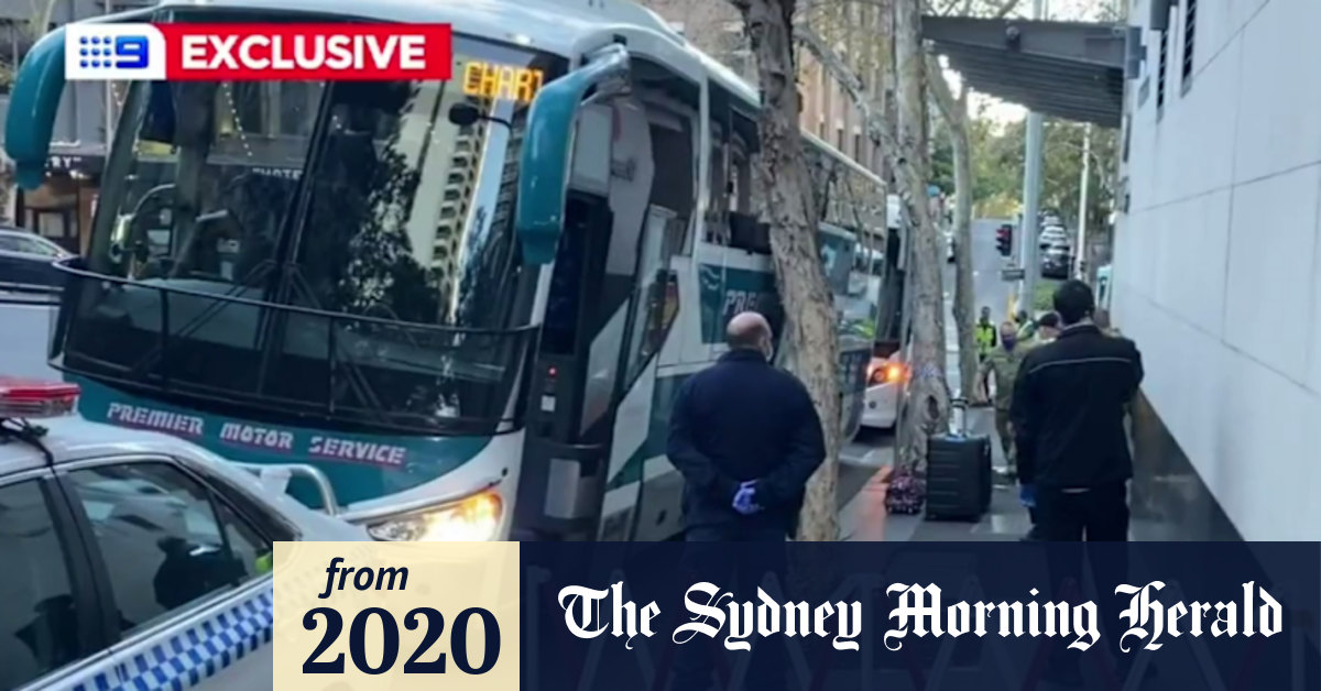 Video Coronavirus Sydney quarantine evacuation